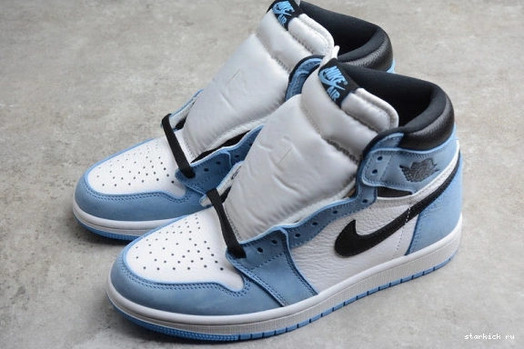 1 Jordan 555088-134 Black White High 555088-134 University AIR Retro Blue 0426